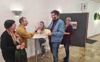 Austausch zum agilen Arbeiten