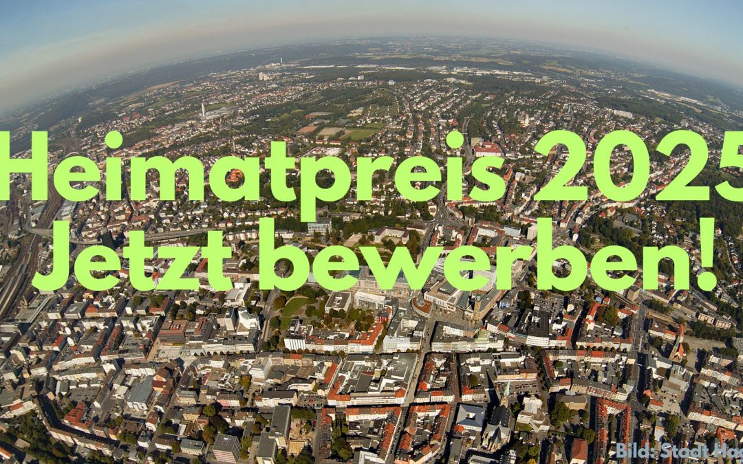 Heimat-Preis Hagen 2025 – jetzt bewerben!