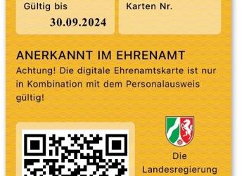 Die App zur Ehrenamtskarte NRW