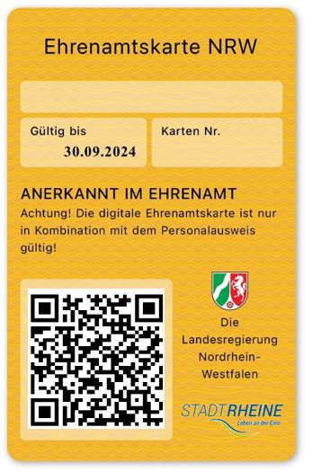 Die App zur Ehrenamtskarte NRW